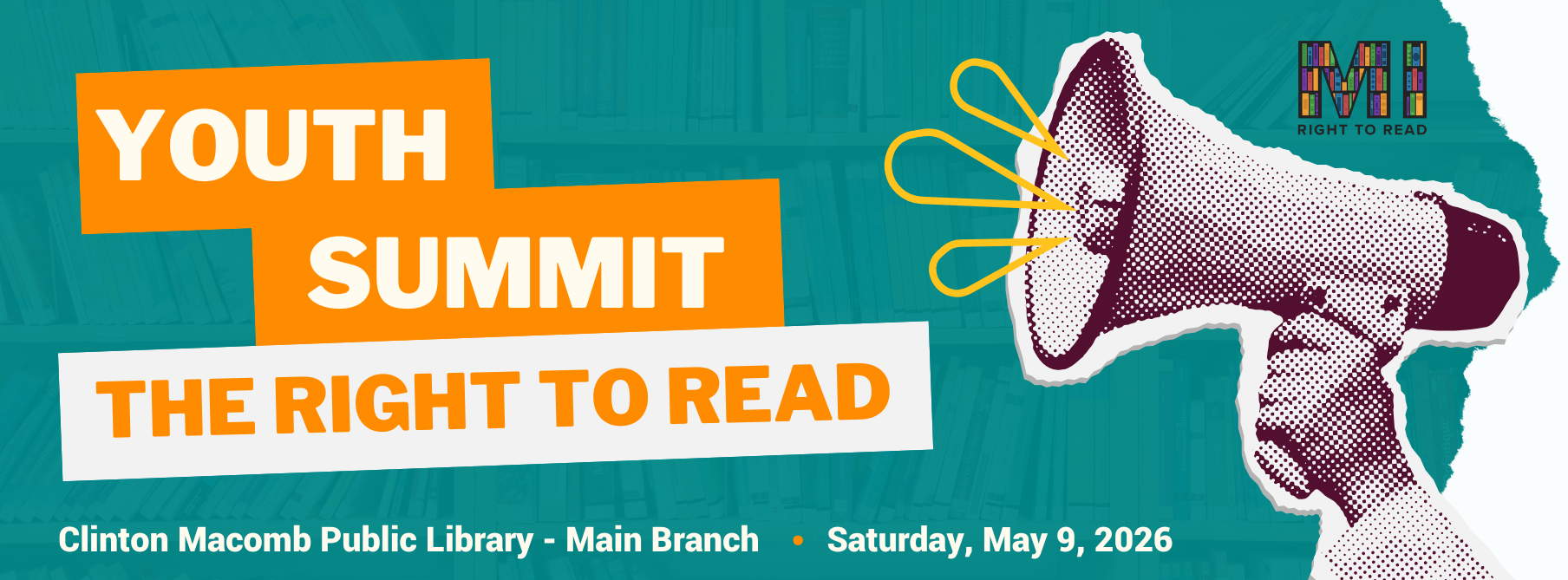 Youth Summit for the Right to Read - May 9, 2026