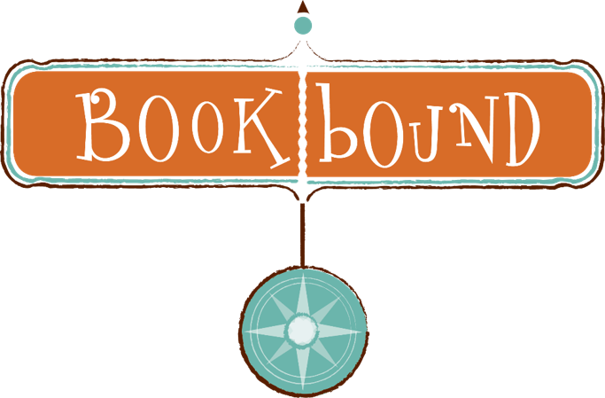 Bookbound bookstore logo Bookbound logo